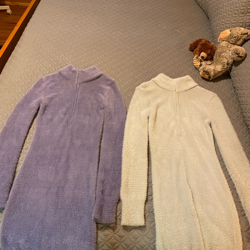 Two cute dresses for the cold